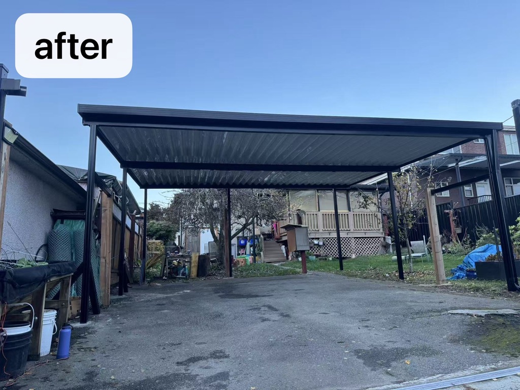 Pitt Meadows Aluminum Patio Cover Project