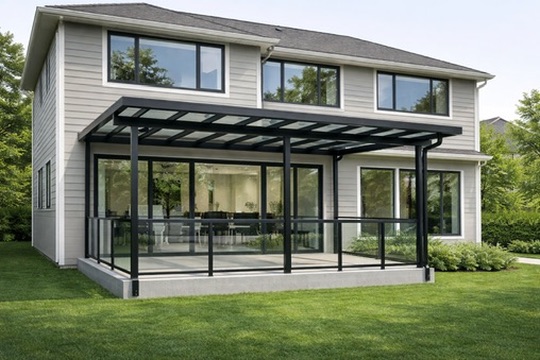 Glass Patio Covers in Surrey